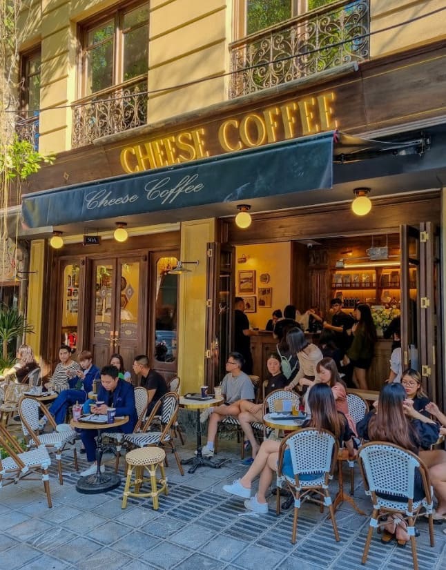 Cheese Coffee - Quán cafe Quận1 đẹp