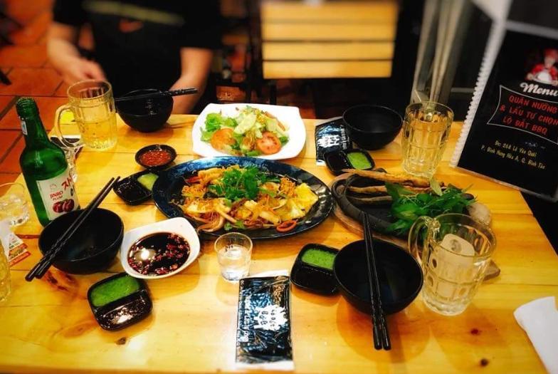 Lò Đất BBQ - Quán nhậu Bình Tân siêu đông khách
