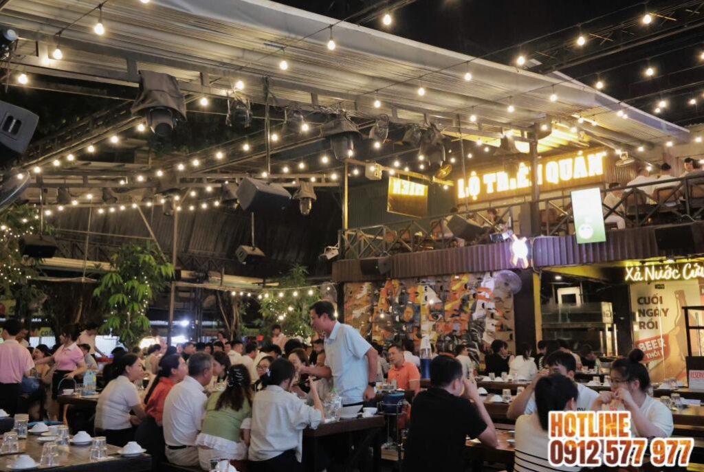 Lộ Thiên Quán - Quán nhậu Gò Vấp nổi tiếng