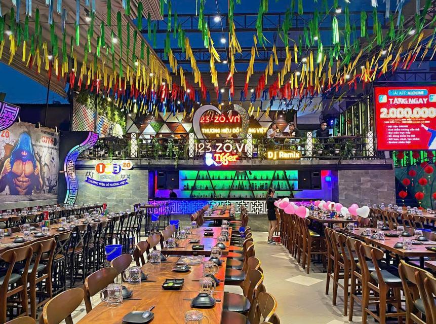 Quán nhậu 123 Zô - Quán nhậu Phạm Văn Đồng dân sành ăn hay lui tới