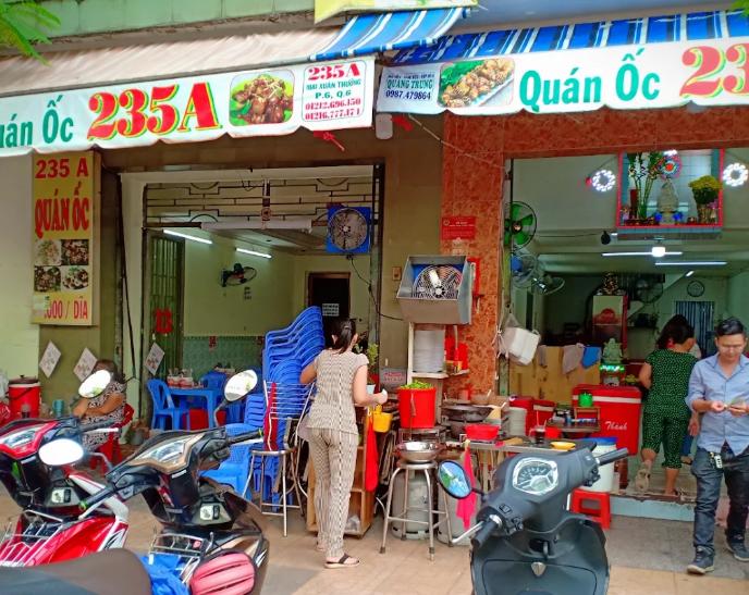 Ốc 235A - Quán nhậu Quận 6 bình dân, đông khách