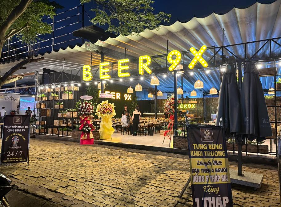 BEER 9X - Quán nhậu Quận 9 được nhiều người yêu thích