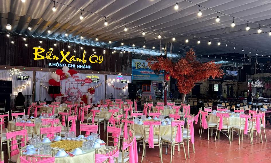 Biển Xanh có không gian chuyên nghiệp, sang trọng