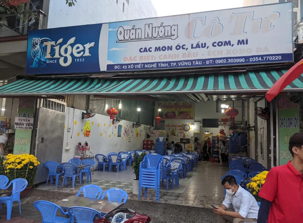 Nướng Cô Tư - Quán nhậu Vũng Tàu bình dân, chất lượng