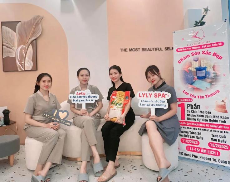 Đội ngũ giàu kinh nghiệm tại LyLy Beauty Spa