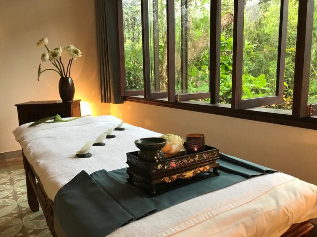 The Yên Spa có không gian cực trong lành và thư giãn