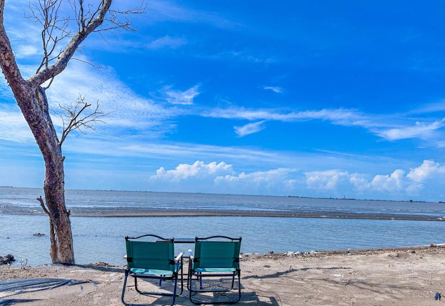 Cây Mấm Biển - Quán cafe Cần Giờ view nhìn thẳng ra biển