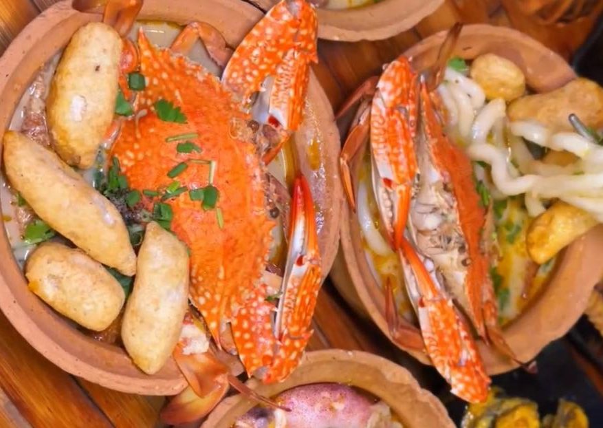 Bánh canh ghẹ muối ớt xanh