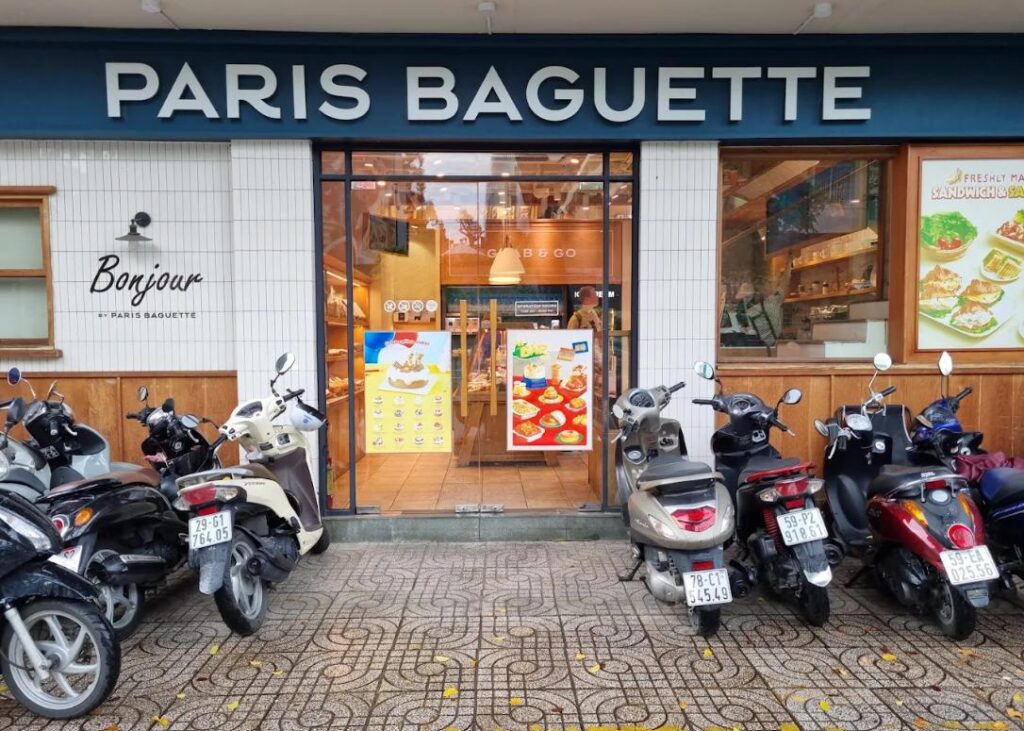 Paris Baguette - Quán ăn sáng kết hợp cafe tại Quận 3