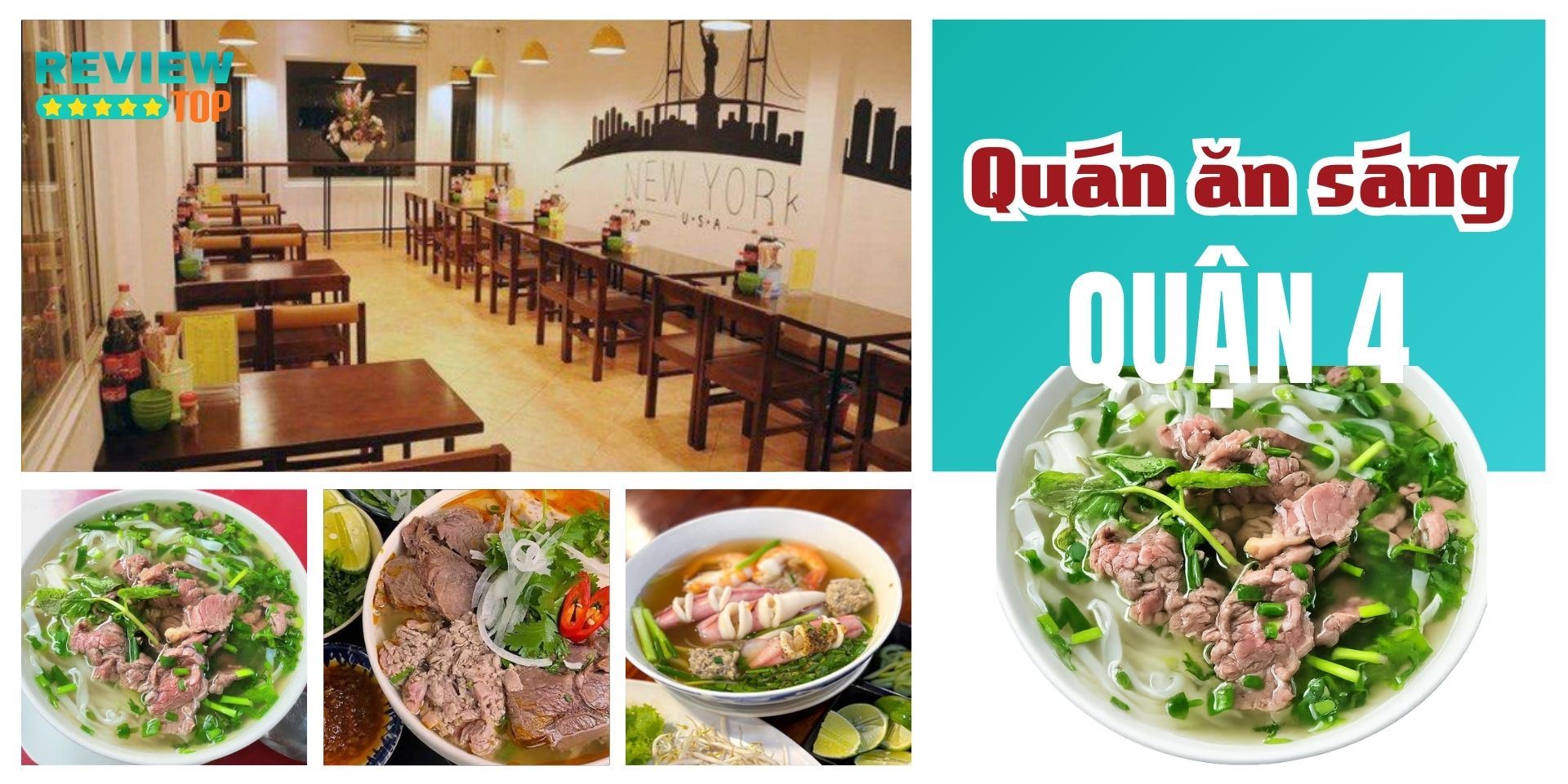 Top 15 quán ăn sáng Quận 4 hấp dẫn, ăn là ghiền