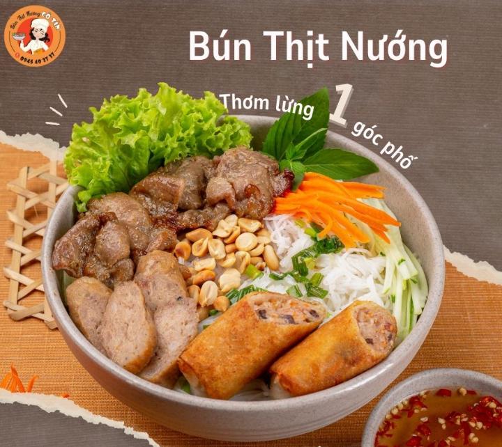 Bún thịt nướng Cô Tín