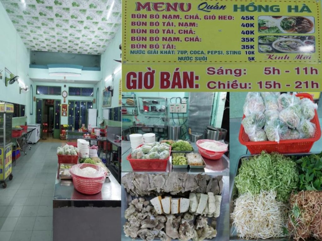 Bún bò Huế Hồng Hà