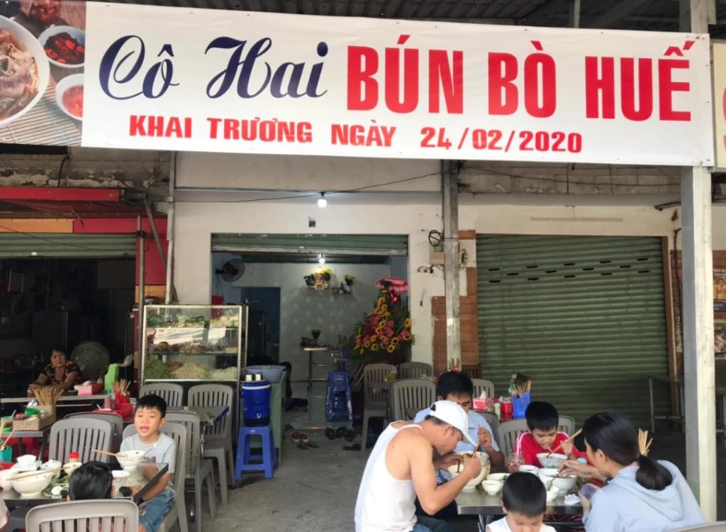 Bún bò Huế – Cô Hai