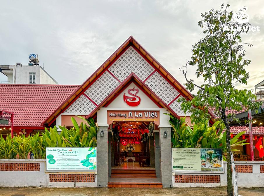 Nhà hàng A La Việt có đa dạng món ăn sáng