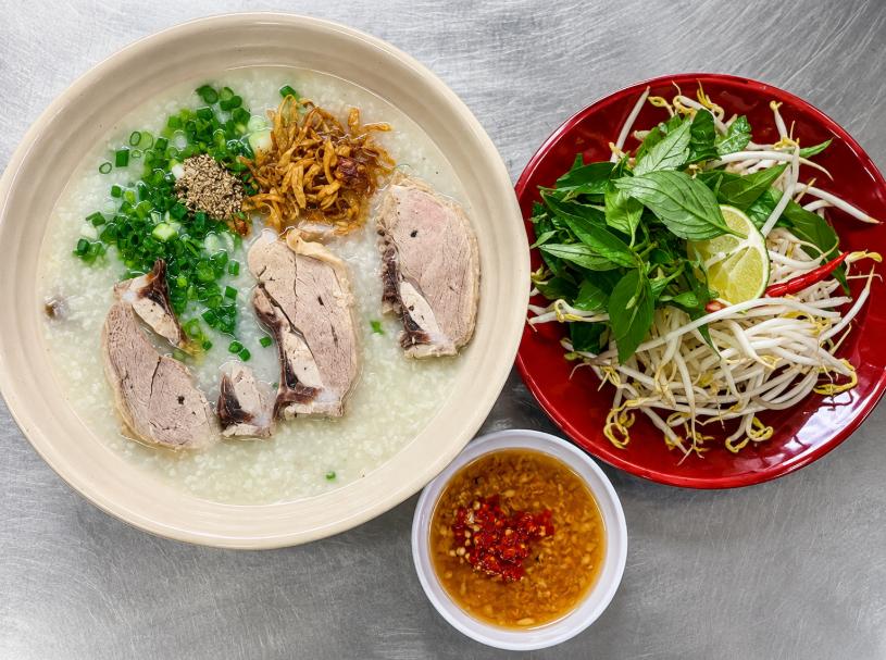 Cháo vịt Kiều Tâm
