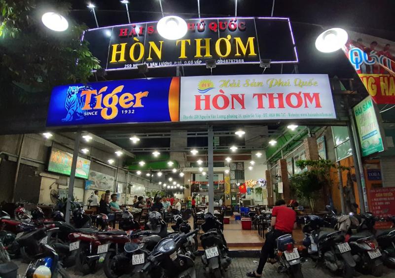 Hòn Thơm - Quán nhậu Nguyễn Văn Lượng chuyên hải sản tươi sống