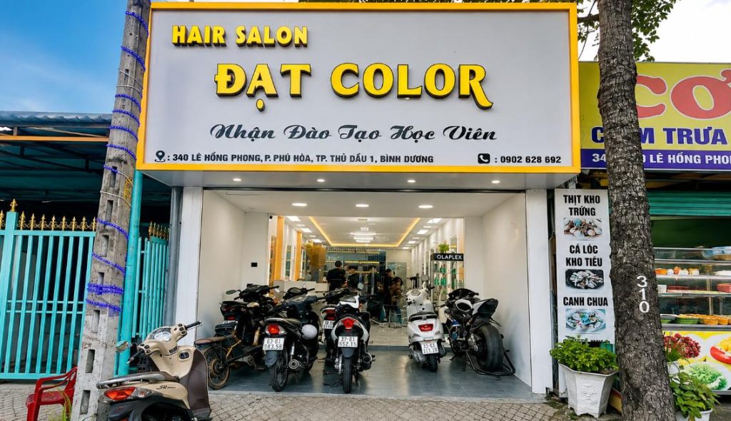 Salon Đạt Color là tiệm cắt tóc nữ Bình Dương đẹp