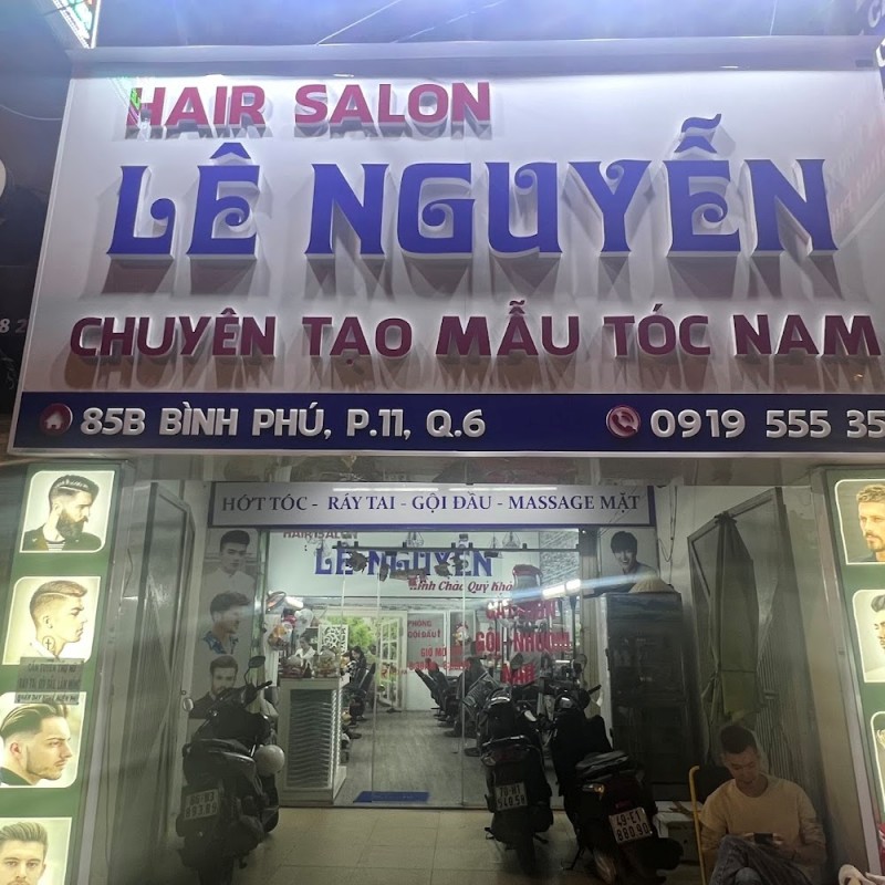 HỚT TÓC NAM LÊ NGUYỄN- RÁY TAI- GỘI ĐẦU