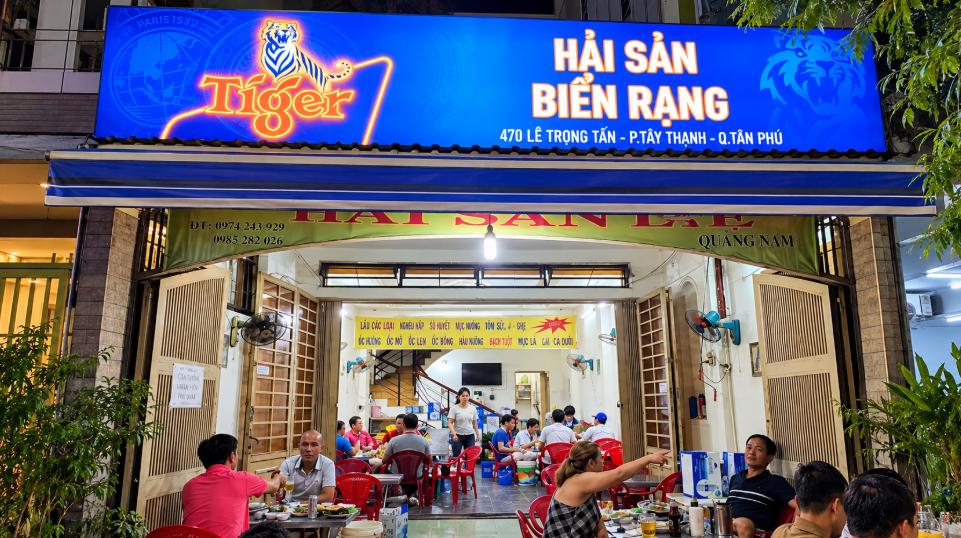 Quán Hải Sản Biển Rạng