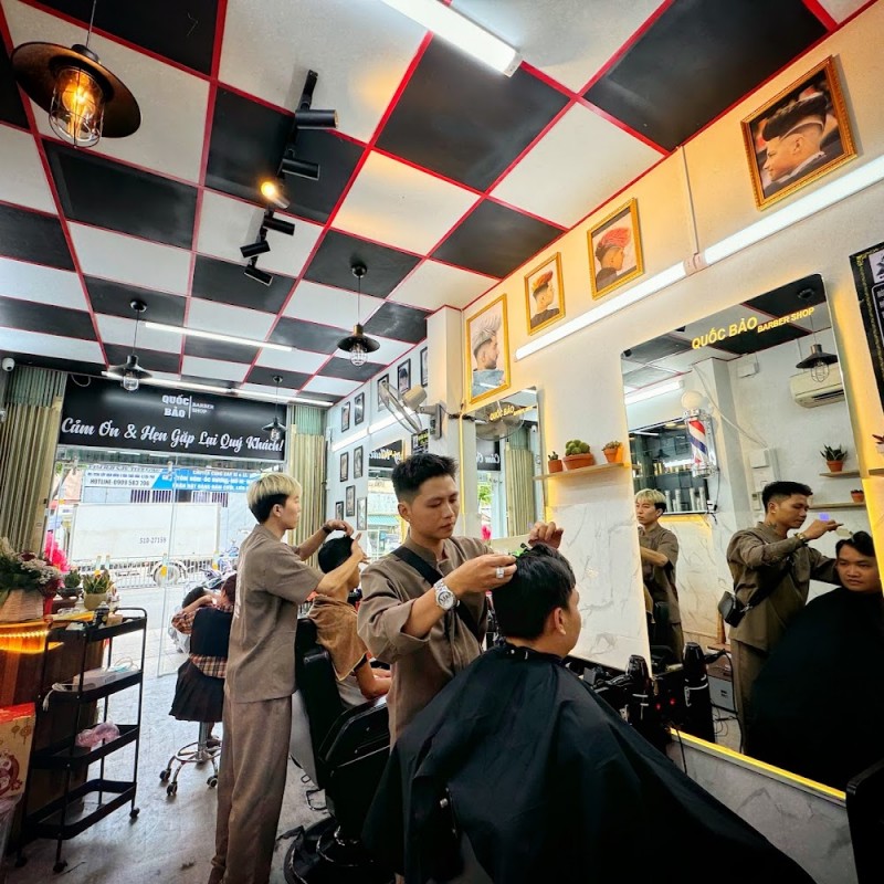 Quốc Bảo Barber Shop | Cắt Tóc Nam Tân Phú | Đào Tạo Tóc Nam Tân Phú