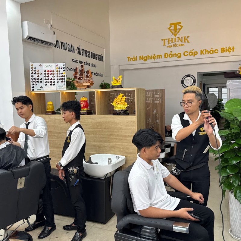 THINK - VUA TÓC NAM 6 (Cắt - Ráy - Gội - Uốn - Nhuộm)