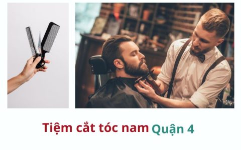 Tiệm cắt tóc nam Quận 4