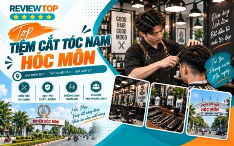 Tiệm cắt tóc nam Hóc Môn
