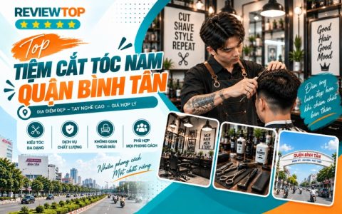 Tiệm cắt tóc nam Quận Bình Tân