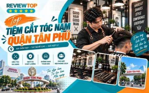 tiệm cắt tóc nam quận tân phú