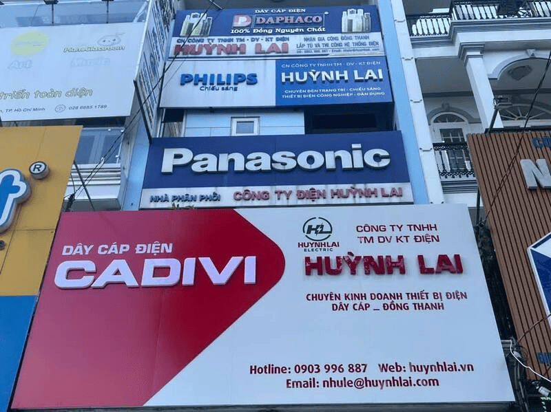 cửa hàng thiết bị điện tphcm - Huỳnh Lai Electric
