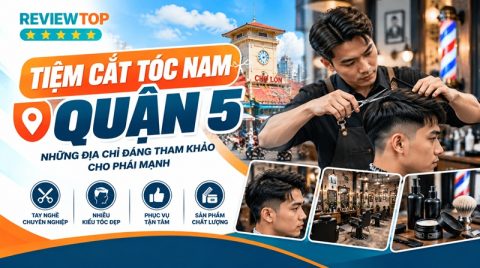 TIệm cắt tóc quận 5