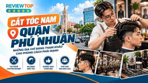 Tiệm cắt tóc nam Quận Phú Nhuận