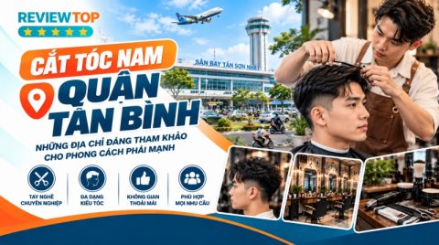 Tiệm cắt tóc nam Quận Tân Bình