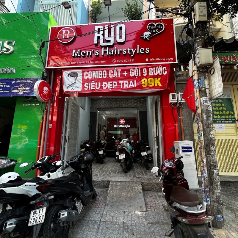 Ảnh sưu tầm: Tiệm Cắt Tóc Nam RYO quận Bình Thạnh - RYO BARBER SHOP