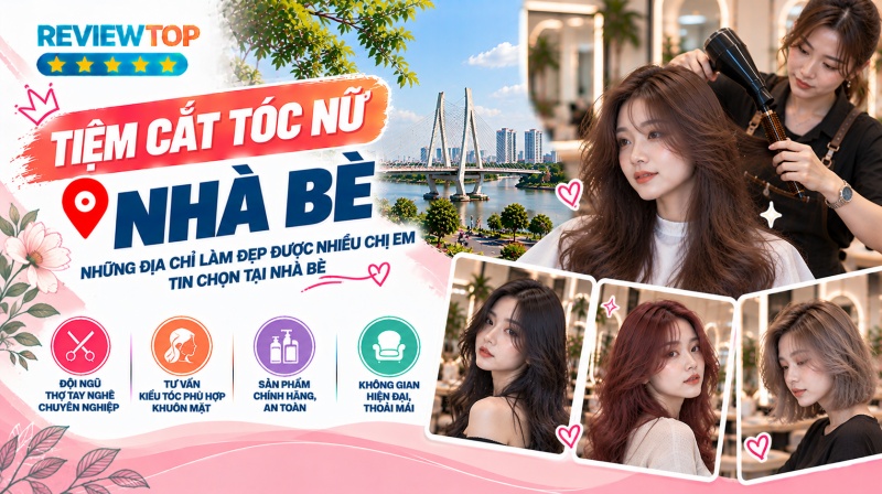 Top 8 tiệm cắt tóc nữ Nhà Bè làm mới phong cách của bạn