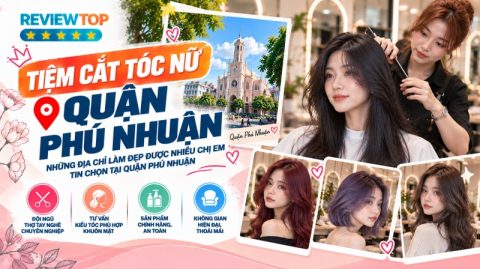 Tiệm cắt tóc nữ Quận Phú Nhuận